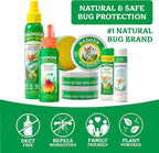 Badger Bug Spray, 3-Hour DEET-Free Mosquito Repellent, Family Friendly, Citronella & Organic Essential Oils, Natural & Vegan Insect Repellent Spray, 4 fl oz Aluminum Bottle