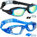 EWPJDK Swim Goggles - 2 Pack Swimming Goggles Anti Fog No Leaking For Adult Women Men