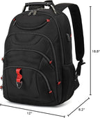 Boavan Vacuum Seal Backpack for Travel with Pump, 55L Large Bag with Zipper‑Off Detachable Vacuum Compression Bag Waterproof Carry On Large Travel Bag for Airline，Bags and Backpack Used Independently
