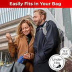 TUMELLA Inverted Windproof Umbrella, Large, Strong, Light, Portable, Automatic Reverse Folding Rain Umbrella, Durable Premium Grip, Fits Car & Backpack