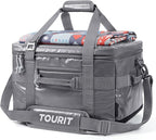 TOURIT Soft Sided Cooler Bag Insulated 30/48/60 Cans, Large Collapsible & Leakproof Ice Chest for Picnic, Beach, Camping, Travel