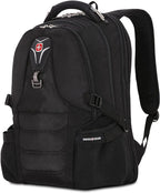 SwissGear 2769 ScanSmart Laptop Backpack, Fits Most 16 Inch Laptops, TSA Friendly, Work, School, Men's and Women's, Black