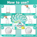 Portable Toilet Gel, Poo Powder for Portable Toilet, Camping Toilet Gel, Pee Powder, Portable Toilet Powder for Outdoor Camping and Hiking Toilet Gel Powder