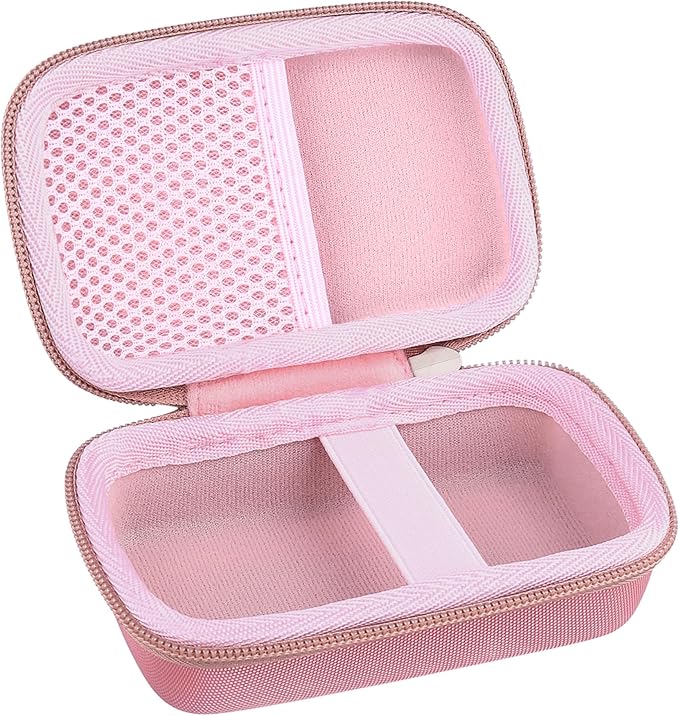 khanka Hard Case for Anker 3-in-1 Power Bank USB C Charger Block,Anker 10,000mAh Portable Charger,Case only. (Pink)