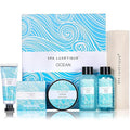 Spa Luxetique Spa Gift Set for Women,Ocean Spa Set Includes Body Lotion, Shower Gel,Bubble Bath, Hand Cream,Bath Gifts for Women, Mothers Day Gifts