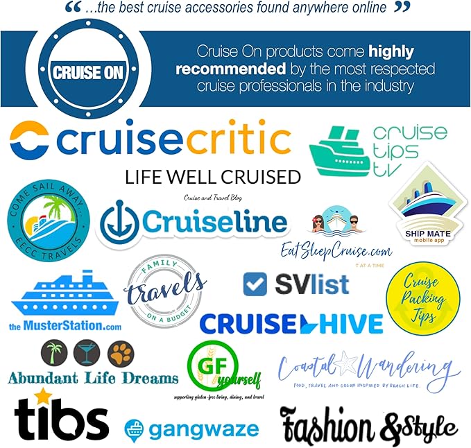 Cruise Approved Power Strip Non Surge Protector for Cruise Ship Multi Plug, 6 Outlets, 2 USB-A, 1 USB-C, & 3 AC Outlet for Carnival, Celebrity, Princess, Norwegian & Major Lines in 2026 & 2027