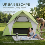 XL 1/2/3/4 Person Dome Camping Tent,Tents for Camping,Tents for Camping Waterproof,Double Layer Waterproof, Removable Rain Fly, for Outdoor Hiking, Fishing