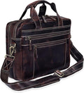 Leather Messenger Bag For Men, Vintage Handmade Laptop Briefcase and Shoulder Bag for Men Woman