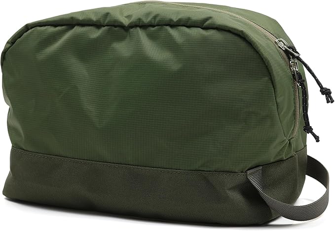 Travel Toiletry Bag 8L, Large Packing Cube with Waterproof TPU Wet/Dry Compartment