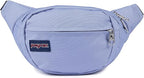 JanSport Fifth Avenue Fanny Pack Crossbody Bags for Women, Men - Stylish, Durable Waist Bag with Adjustable Belt, Main Zippered Pocket, Quick Stash Pocket - Travel Essentials - Black