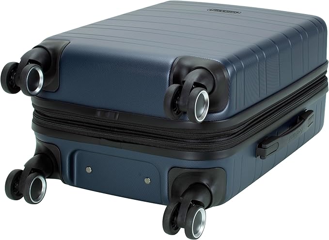 Rockland Palm Beach Hardside 20" ABS Carry On, Navy