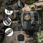 RHINO RESCUE IFAK Trauma Kit with Tourniquet for Wound Care, Tactical First Aid Kit Molle Pouch for Military, Combat, Car, Camping, Hiking, Travel (Coyote Brown)