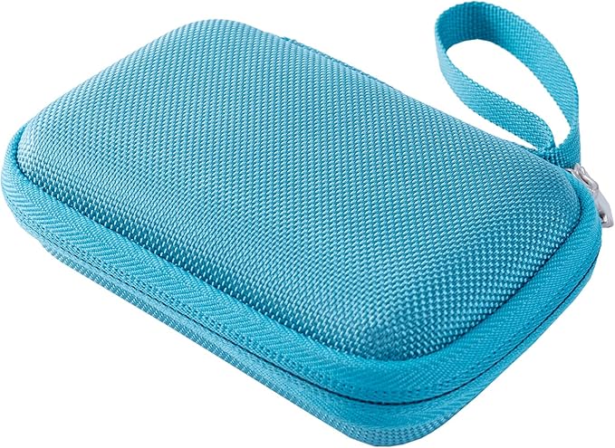 Khanka Hard Travel Case Replacement for Anker 621/622 / 633 Magnetic Battery (MagGo), 5000mAh 10000mAh Magnetic Wireless Portable Charger, Case Only (Blue)