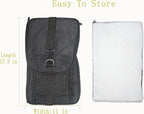Soft Sided Carrier for Small Medium Cats Dogs,TSA Airline Approved Collapsible Travel Pet Carrier Medium Black