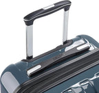 DELSEY PARIS Helium Aero Hardside Expandable Luggage with Spinner Wheels, Orion Blue, Carry-On Plus 21 Inch