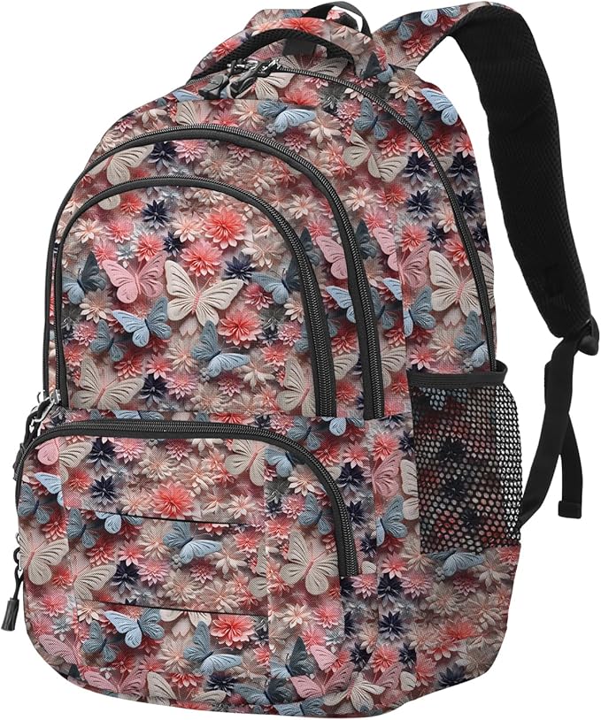 rickyh style School Backpack Travel Bag for Men & Women Lightweight College Back Pack with Laptop Compartmen