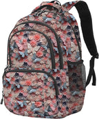 rickyh style School Backpack Travel Bag for Men & Women Lightweight College Back Pack with Laptop Compartmen