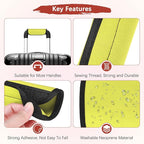 Luggage Handle Wrap [6PCS] - Neoprene Luggage Identifiers Use for Suitcases & Carry on & Travel Accessories - [Yellow-6IN/15CM] Comfort Grip Handle Cover