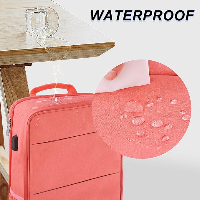 ZINZ Slim & Expandable Laptop Backpack 15 15.6 16 Inch Case, Water Resistant Travel Backpack Compatible with MacBook Pro/Neo 16" 15", Dell XPS 15 16 and Most 15" 15.6" 16" Notebooks，P01K01