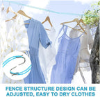 6 Pack Travel Portable Clothesline 16.4 ft Clothes Hanging Rope for Drying Adjustable Nylon Camping Clothesline for Indoor Outdoor Laundry Camping Home