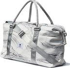 ESVAN Travel Tote Duffel Gym Bag,Weekender Overnight Carry-on Tote Crossbody Bag with Wet Pocket and Trolley Sleeve Upgraded