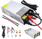 New Upgraded DIY SMPS 110V AC to DC 12V 125A 1500W Power Supply,12V DC Power Supply,110V to 12V Converter Voltage Transformer for Motor Pump CCTV 3D Printer Air Compressor Led (12V-125A-1500W, 12V)
