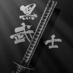 Samurai Umbrella Katana, Ninja Japanese Long Umbrella, Anime Cosplay Gifts for Men Cosplay Decoration, Windproof Stick Umbrella for Rain