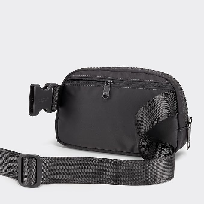 Pander Cross Body Fanny Pack for Women, Fashion Waist Packs, Crossbody Bags, Belt Bag with Adjustable Strap (Dim Grey).
