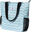 Original Floral Water Resistant Large Tote Bag Shoulder Bag for Gym Beach Travel Daily Bags Upgraded