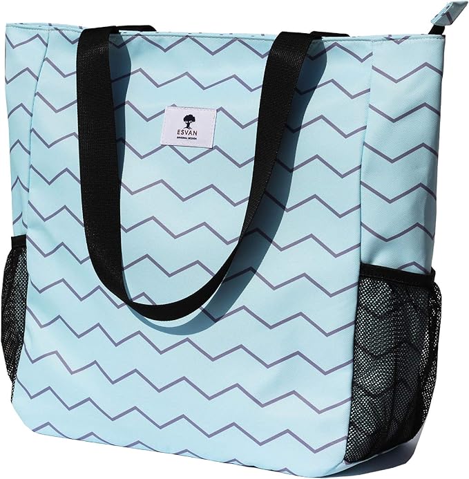 Original Floral Water Resistant Large Tote Bag Shoulder Bag for Gym Beach Travel Daily Bags Upgraded