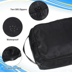 Travel Shoe Bags for Men with Zipper for Travel Portable Shoe Bags for Packing in Suitcase Shoes Bag Pouch Shoes Men Women Essentials