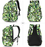 rickyh style Lightweight Elementary Durable Backpack Student Kids Waterproof Backpack
