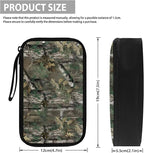 Forest Camo Print Electronics Organizer Travel Case Cord Cable Charger Organizer Bag Travel Accessories Essentials for Women Men Tech Pouch for Phone Power Bank SD Card USB
