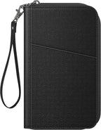 Fintie Family Passport Holder Wallet, RFID Blocking Travel Document Organizer Clutch Bag Credit Cards Case Cover for Women Men