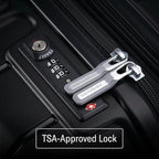 Samsonite Freeform 24-Inch Medium Luggage with Dual 360° Spinner Wheels - Checked Suitcase - TSA Lock, Airline-Approved - Lightweight Durable Polypropylene Expandable Hardshell - Navy