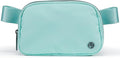 Pander Belt Bag for Women, Fashion Waist Packs, Crossbody Bags, Everywhere Belt Bag with Adjustable Strap (Pale Turquoise).