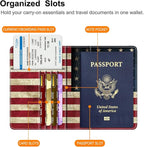 FINTIE Passport Holder, Slim Travel Wallet RFID Blocking Card Case Cover Passport Cover Protector Essentials with Credit Card Slots for Women/Men | Slim, RFID Blocking, Card Case Cover, Essentials, Credit Card Slots