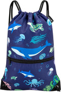 HOLYLUCK Drawstring Backpack Bag Sport Gym Sackpack