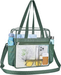USPECLARE Clear Bag for Stadium Events,Transparent Bag for Work Sports Games Concerts Travel Gym
