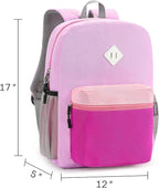 mibasies Kids Backpack for Girls 5-9: Large Girls Backpack for Elementary School