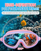 Swim Goggles 2 Pack, Wide View Anti Fog&UV Swimming Goggles for Audlt, No Leak Pool Beach Essentials for Men Women