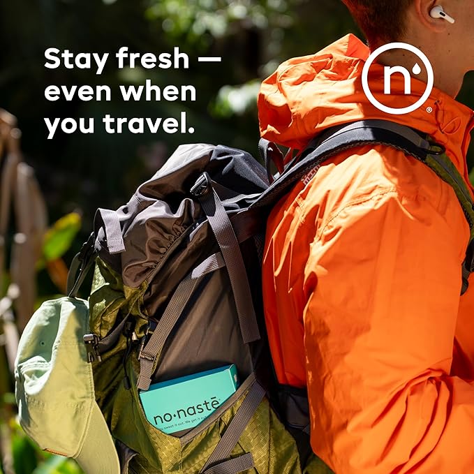 Nonaste Travel Laundry Detergent Zen Fresh, (3 Fl Oz, Pack of 3) – High Performance Activewear Detergent Travel Size | TSA-Compliant Laundry Essentials