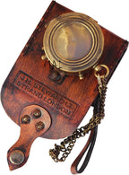 Pocket Compass for Hiking, Survival Instrument Antique “So You Can Always Find Your Way Back Home” Engraved Camping Pocket Nautical Vintage Navigation Outdoor by MAI