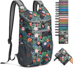 G4Free Lightweight Packable Hiking Backpack for Men Women Small Hiking Daypacks Foldable Shoulder Pack Casual Outdoor Bag