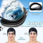 Seago 2 Pack Swimming Goggles Anti-fog Anti-UV Silicone Swim Goggles Adult Women Men