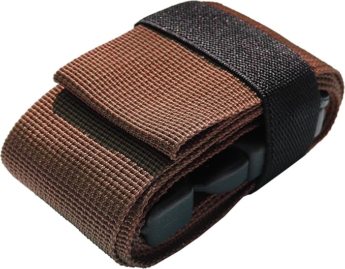 Luggage Straps for Suitcases TSA Approved-2 Pack Bright Personalized Luggage Belt Strap for Suitcase/Carry On Bag Luggage Accessories for Travel (Brown)