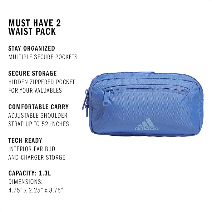 adidas Must Have Fanny Pack – Belt Bag for Men & Women