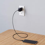 Amazon Basics 12W One-Port USB-A Wall Charger (2.4A), Portable Charging for Multiple Devices, iPhone 15/14/13/12/11/X, Samsung, and more, Black