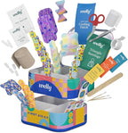 Welly Comprehensive First Aid Kit - FSA Eligible - Adhesive Bandages, Tape and Non-Stick Pads, Butterfly Strips, Cleansing Wipes, Ointments, Gauze, and More - 240 Pieces