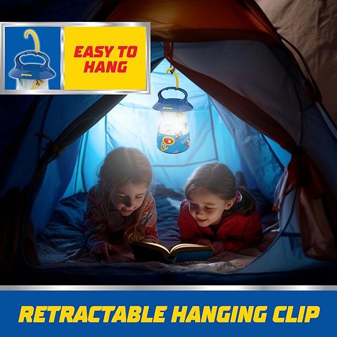 Energizer PAW Patrol Kids LED Lantern and Handheld Flashlight Combo Pack, Great Lightweight LED Flashlights for Kids, Batteries Included